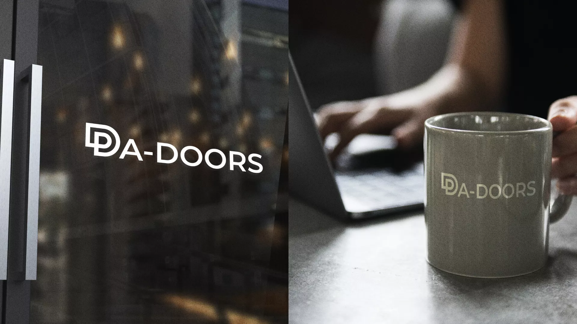 Создание логотипа компании «DA-DOORS» в Балтийске